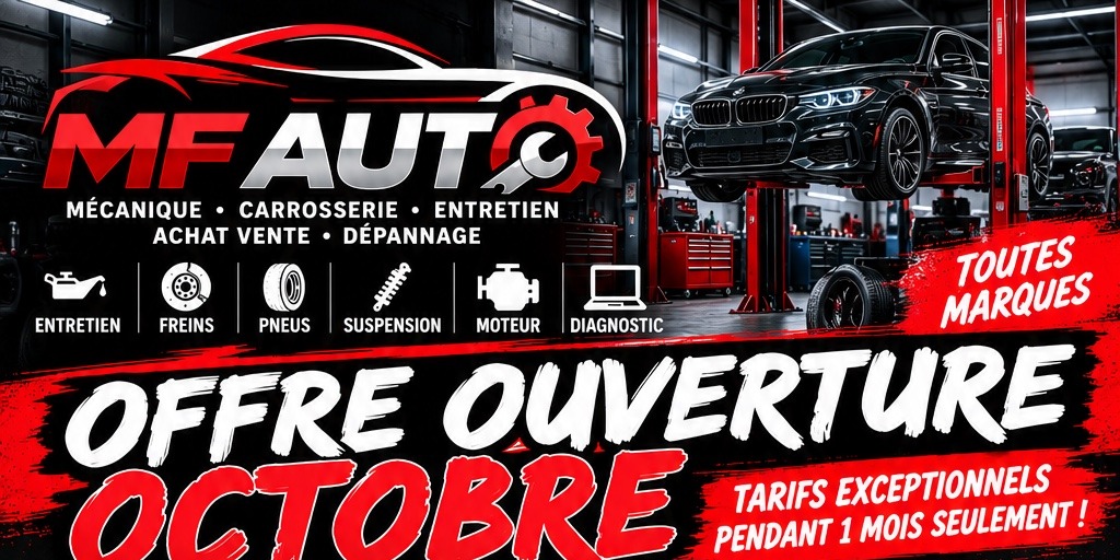 Atelier automobile MF Auto à Caen